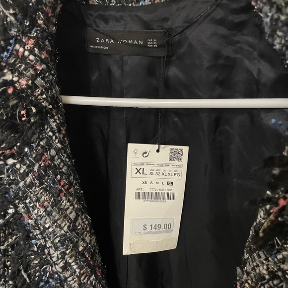 NWT blazer zara size XL - Picture 6 of 6